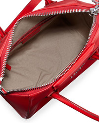 Givenchy Antigona Small Leather Satchel Bag Red