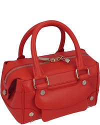 Chopard Baby Caroline Square Bag Coral Red