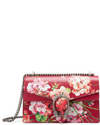 Gucci Dionysus Blooms Small Shoulder Bag Red