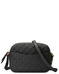 Gucci Gg Leather Shoulder Bag