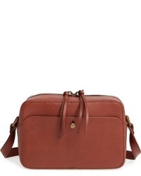 Madewell Leather Camera Bag Red
