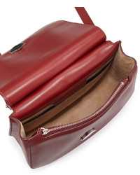 The Row Leather Hunting 9 Shoulder Bag