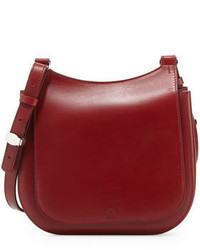 The Row Leather Hunting 9 Shoulder Bag Brick