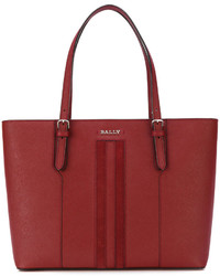 Bally Logo Plaque Shopping Bag