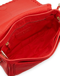 Tory Burch Marion Mini Flap Bag Red