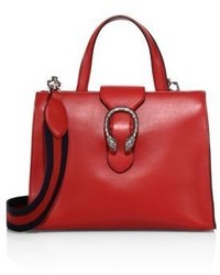 Gucci Medium Dionysus Leather Top Handle Bag