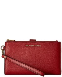 MICHAEL Michael Kors Michl Michl Kors Adele Double Zip Wristlet 7 Wristlet Handbags