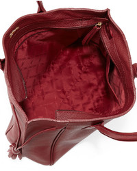 Longchamp Penelope Leather Shoulder Bag Opera