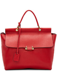 Lanvin Red Essential Flap Bag