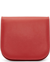 Maison Margiela Red Leather Shoulder Bag