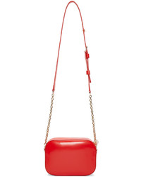 Charlotte Olympia Red Patent Leather Pouty Bag