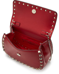 Valentino Rockstud Leather Shoulder Bag