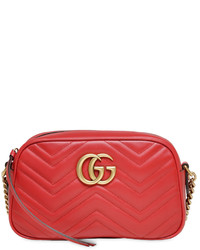 Gucci Small Gg Marmont 20 Leather Bag
