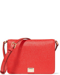 Dolce & Gabbana Textured Leather Shoulder Bag