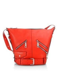 Marc Jacobs The Sling Motorcycle Convertible Leather Bag