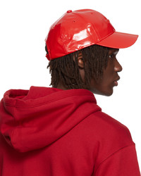 adidas x IVY PARK Red Faux Latex Cap