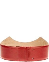 Alexander McQueen Leather Cathedral Arch Belt
