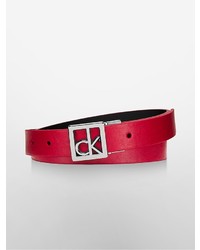 Calvin Klein Reversible Ck Logo Buckle Belt