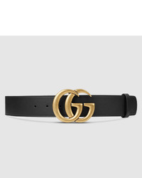 Gucci Crocodile Belt With Double G Buckle