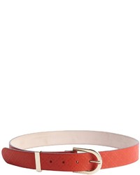 Gucci Red Diamante Leather Belt
