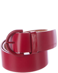 Louis Vuitton Matte Leather Belt