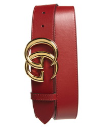 Gucci Plutone Leather Belt