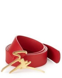 Giuseppe Zanotti Giuseppe Monogram Men’s Belts Red