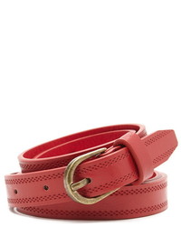 Forever 21 Skinny Faux Leather Belt