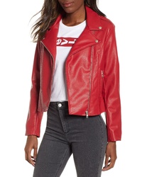 BB Dakota Beverly Thrills Faux Leather Jacket