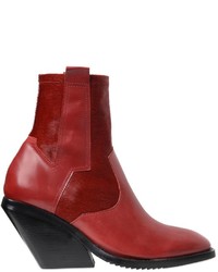 Cinzia Araia 80mm Ponyskin Leather Pull On Boots
