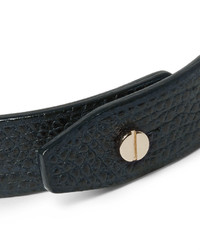 Pebble Grain Leather Bracelet