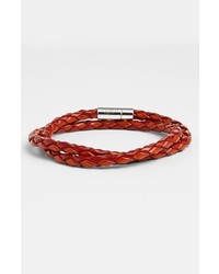 Tateossian Pop Leather Bracelet