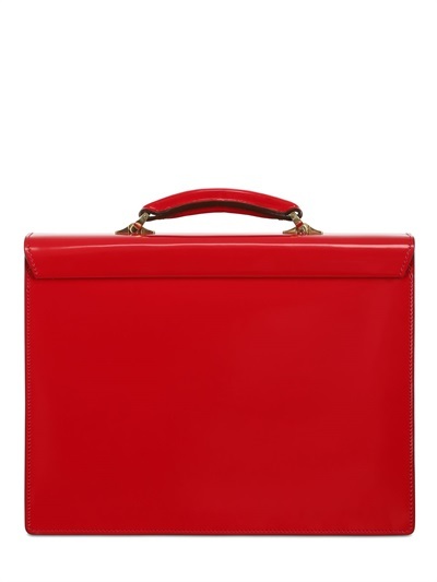 Cordovan Leather Briefcase, $3,911 | LUISAVIAROMA | Lookastic