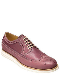 Cole Haan Leather Wing Tip Oxfords