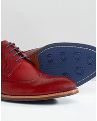 Dune Radcliffe Leather Derby Brogue Shoes