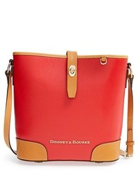 Dooney & Bourke Claremont Leather Crossbody Bucket Bag