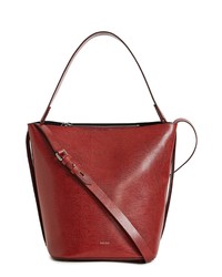 Reiss Hudson Leather Bucket Bag