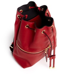 Marni Mini Leather Bucket Backpack