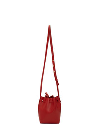 Mansur Gavriel Red Mini Mini Bucket Bag