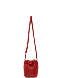 Mansur Gavriel Red Mini Mini Bucket Bag