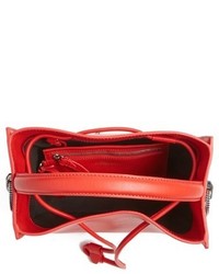 3.1 Phillip Lim Small Soleil Leather Bucket Bag Red