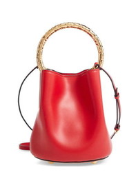 Marni Two Tone Leather Hammered Bag