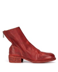 Guidi Round Toe Ankle Boots
