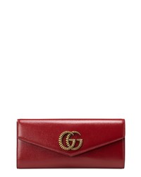 Gucci Broadway Leather Envelope Clutch