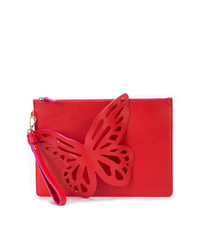 Sophia Webster Butterfly Applique Clutch Bag