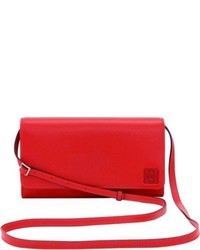 Loewe Continental Leather Clutch