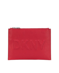 DKNY Embossed Logo Pouch