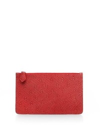 M Z Wallace Layla Red Metallic Leather