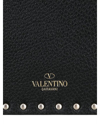 Valentino Medium Rockstud Grained Leather Pouch