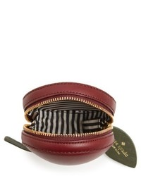 Kate Spade New York Ma Cherie 3d Cherry Leather Coin Pouch Red